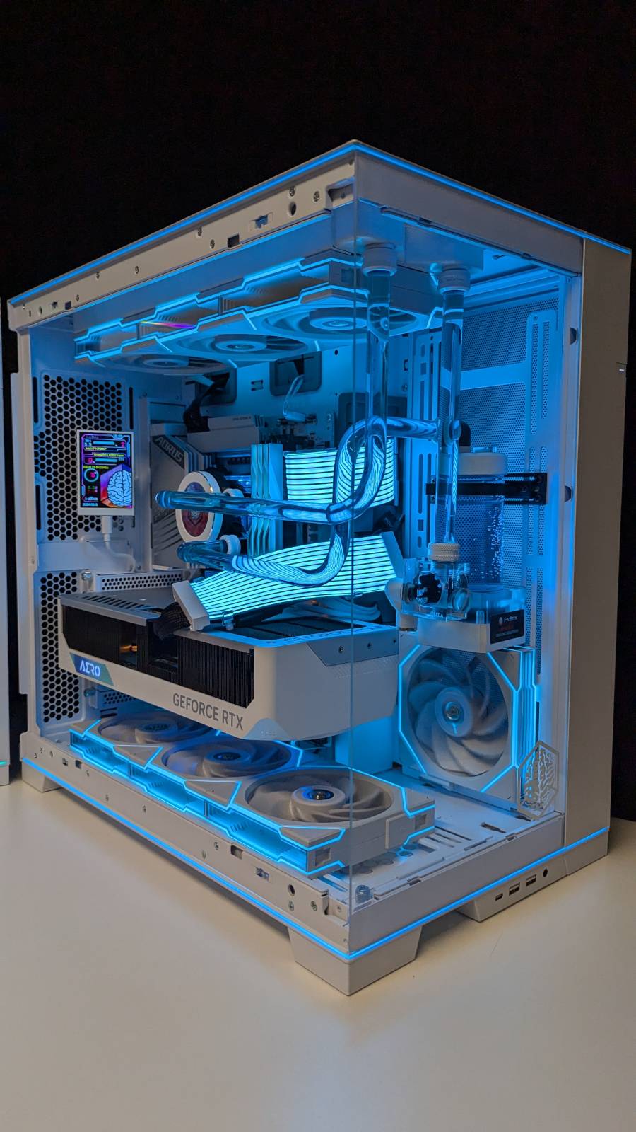 White i-aBox gaming prebuilt computer