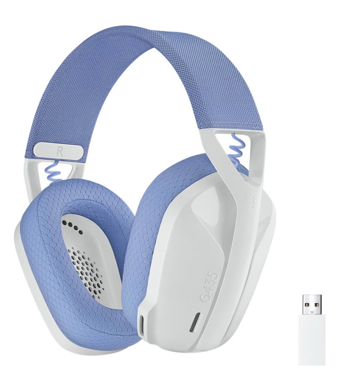 Logitech G435 wireless headset white